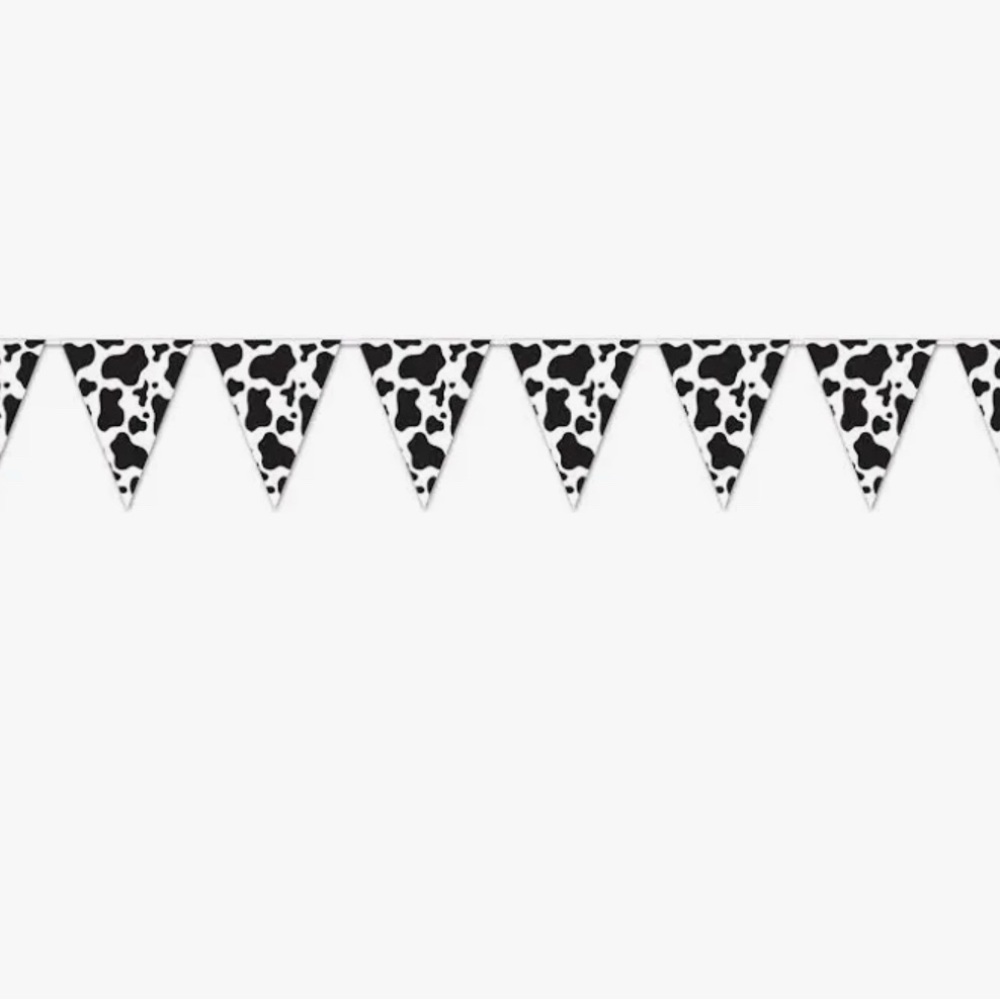 BACHELORETTE COW PRINT BANNER